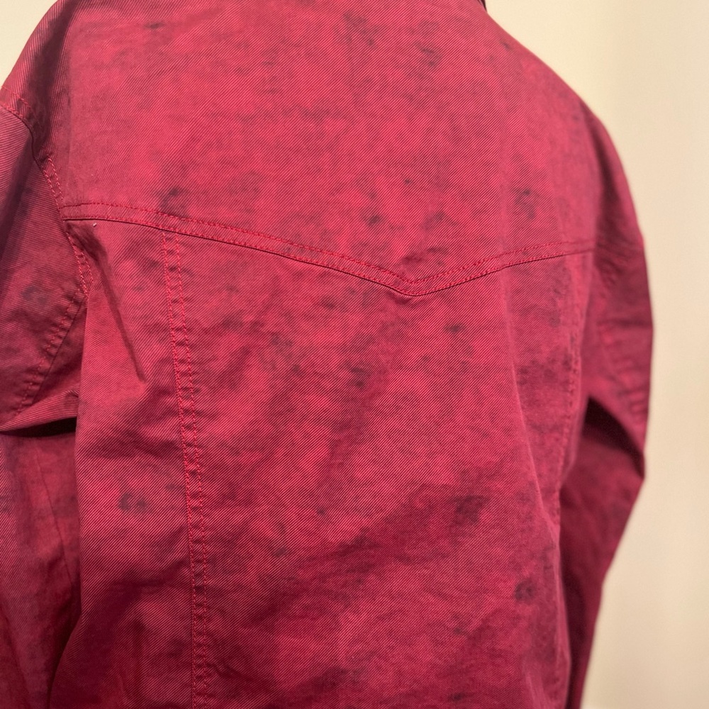 Rock & Republic Bold Red Jean Jacket - Picture 3 of 5